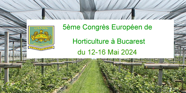 Concernant la participation à la cinquième session du Congrès européen d'horticulture à Bucarest, du 12 au 16 mai 2024