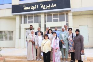 The National Press writes: Valley University receives a delegation of professors from the University of Uzbekistan to train in Arabic and French